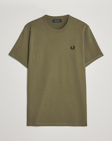 Herren | Fred Perry | Fred Perry | Ringer T-Shirt Unifrom Green