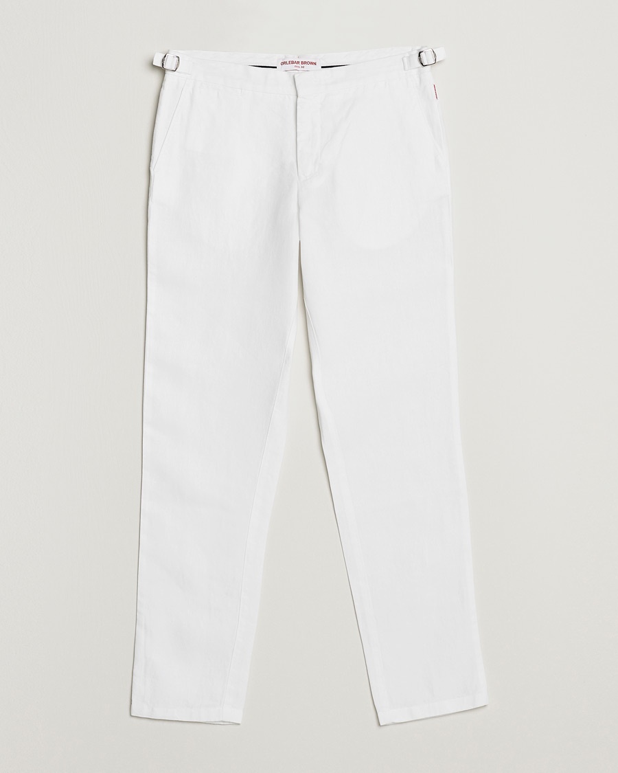 Herren | | Orlebar Brown | Griffon Linen Trousers White