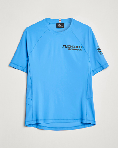 Herren | Moncler Grenoble | Moncler Grenoble | Technical T-Shirt Light Blue