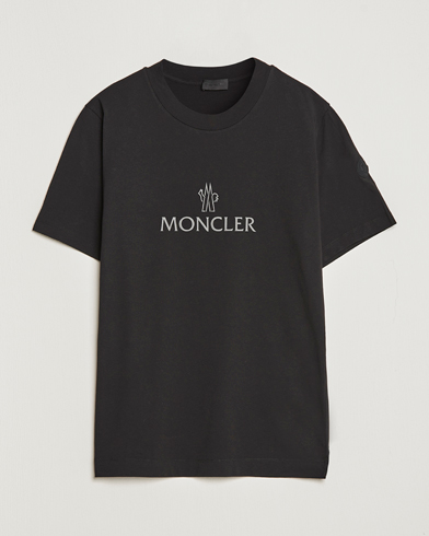 Herren | Luxury Brands | Moncler | Lettering T-Shirt Black