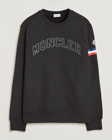 Herren |  | Moncler | Armband Logo Sweatshirt Black
