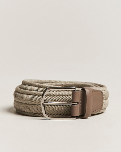 Herren |  | Orciani | Elasticated Belt 3,5 cm Grey