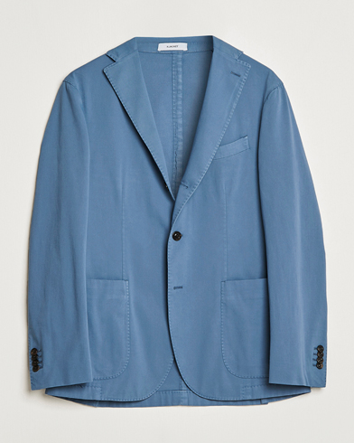 Herren |  | Boglioli | K Jacket Cotton Stretch Blazer Dusty Blue