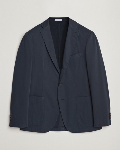 Herren | Sakkos | Boglioli | K Jacket Cotton Stretch Blazer Navy