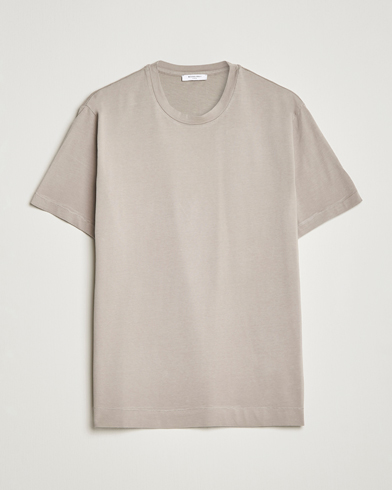 Herren | Boglioli | Boglioli | Short Sleeve T-Shirt Washed Grey