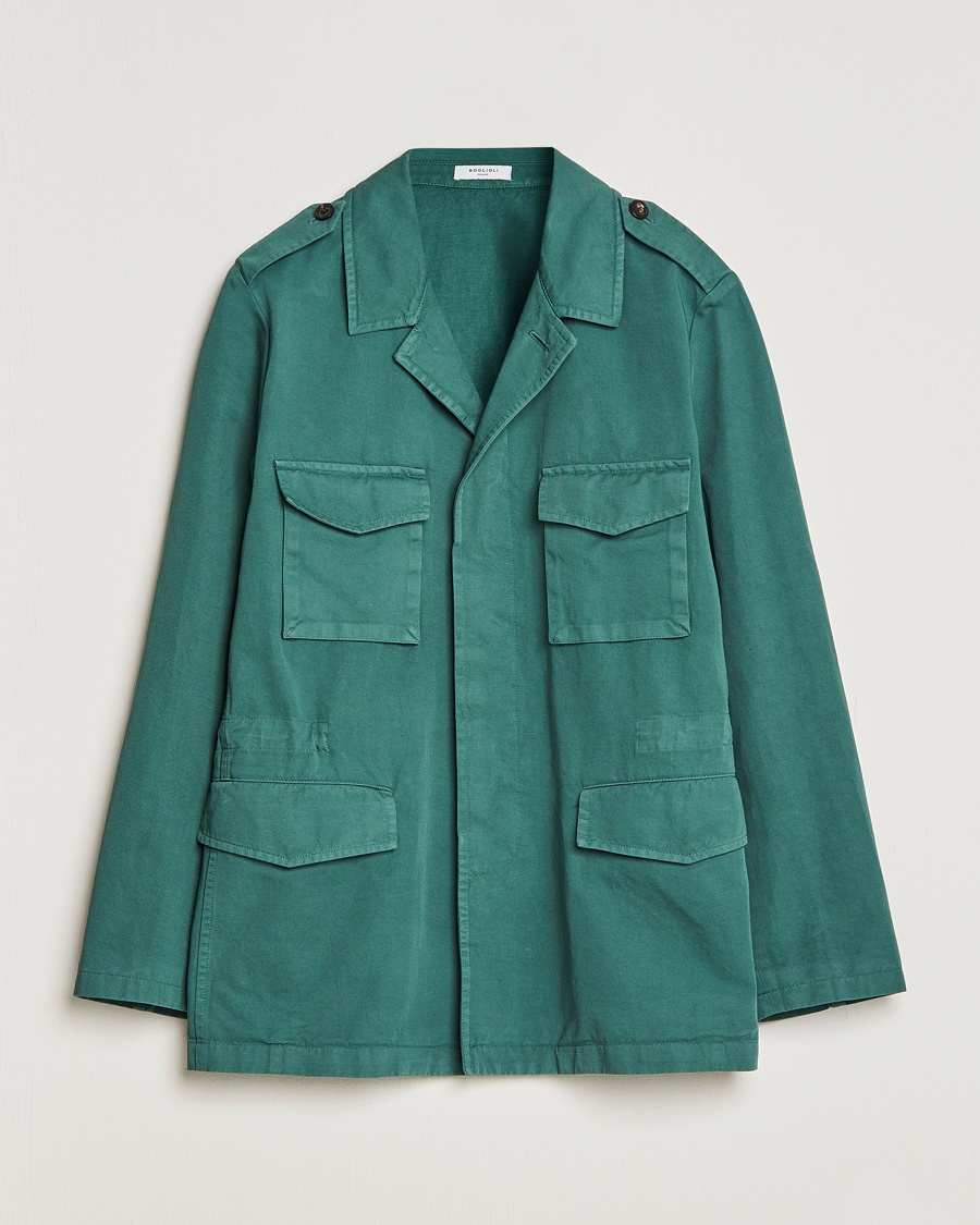 Herren | | Boglioli | Field Jacket Dark Green