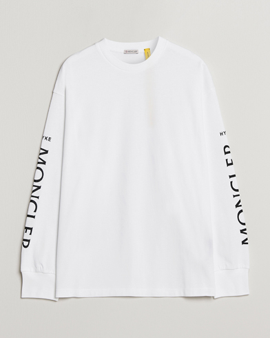 Herren | Luxury Brands | Moncler Genius | 4 Moncler Hyke Long Sleeve T-Shirt White