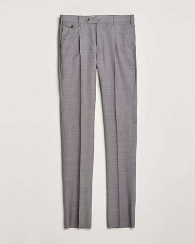 Herren | Stoffhosen | PT01 | Gentleman Fit Wool Trousers Light Grey