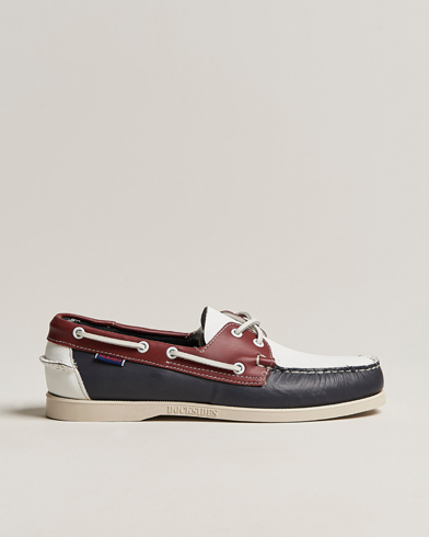 Herren | Segelschuhe | Sebago | Portland Spinnaker Shoe Blue/Red/White