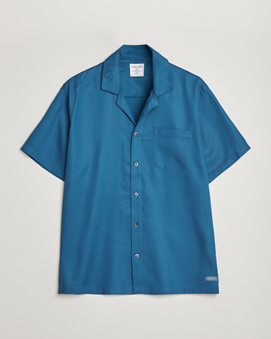 Herren | Calvin Klein | Calvin Klein | Lyocell Short Sleeve Loungewear Shirt Midnight