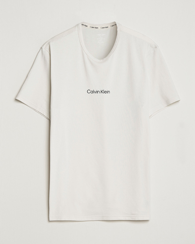 Herren |  | Calvin Klein | Logo Crew Neck Loungewear T-Shirt Silver Birch