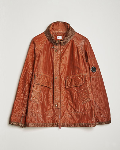 Herren | CP Company Jacken | C.P. Company | Kan-D Garment Dyed Nylon Jacket Rust