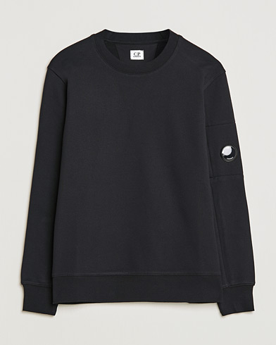 Herren |  | C.P. Company | Diagonal Raised Fleece Lens Sweatshirt Black