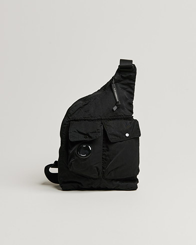 Herren | Schultertaschen | C.P. Company | Nylon B Shoulder Bag Black