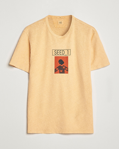 Herren |  | C.P. Company | Seed Recycled Hemp T-Shirt Orange