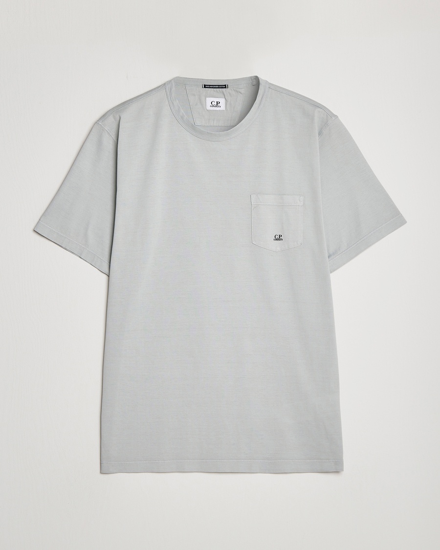 Herren | | C.P. Company | Mercerized Cotton Pocket T-Shirt Ocean