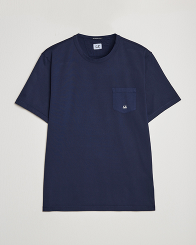 Herren |  | C.P. Company | Mercerized Cotton Pocket T-Shirt Navy