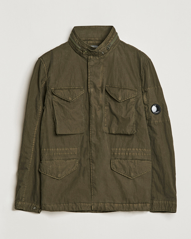 Herren | CP Company Jacken | C.P. Company | 50 Fili GUM Cotton Field Jacket Olive