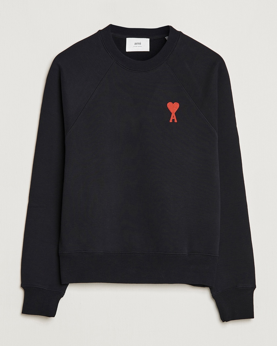 Herren | | AMI | Big Heart Sweatshirt Black