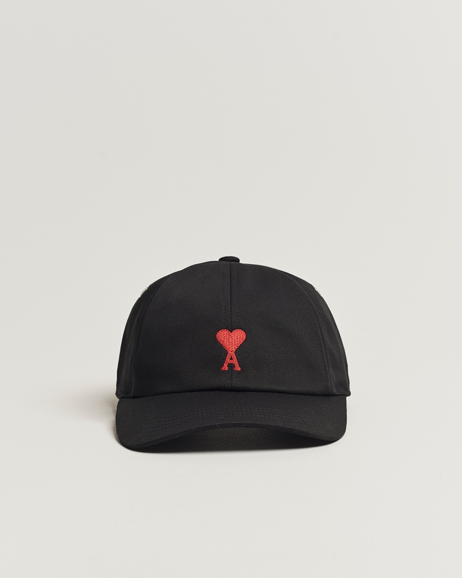 Herren | | AMI | Heart Logo Baseball Cap Black