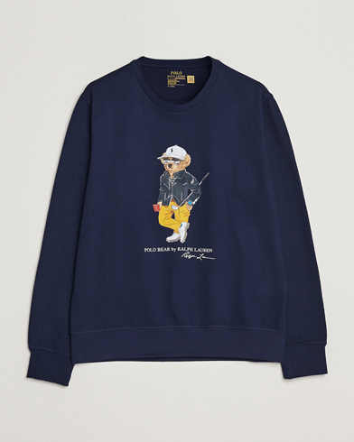 Herren | Polo Ralph Lauren Golf | Polo Ralph Lauren Golf | Magic Fleece Printed Bear Sweatshirt Navy