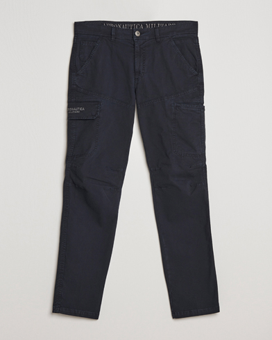 Herren | Hosen | Aeronautica Militare | Stretch Cotton Pocket Pants Navy