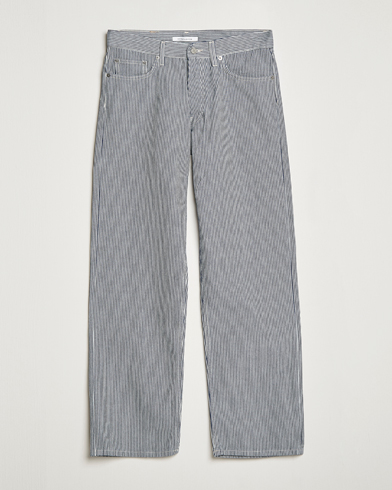 Herren | Skandinavische spezialisten | Sunflower | Loose 5-Pocket Pants Hickory Stripe