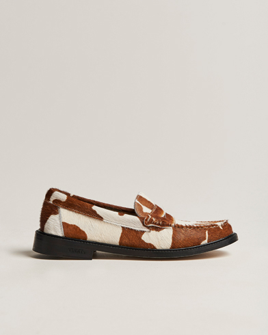 Herren | Contemporary Creators | VINNY's | Yardee Moccasin Loafer Spotted Pony Hair