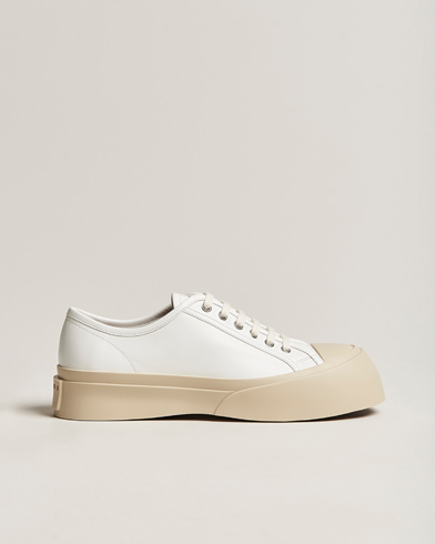 Herren |  | Marni | Pablo Leather Sneakers Lily White