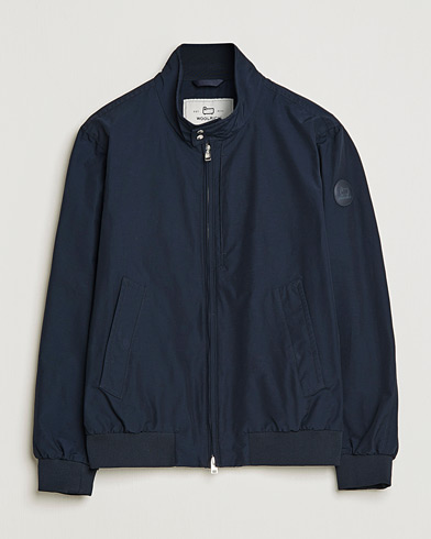 Herren |  | Woolrich | Cruiser Eco Cotton Bomber Jacket Melton Blue