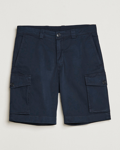 Herren | Cargoshorts | Woolrich | Classic Cargo Shorts Melton Blue