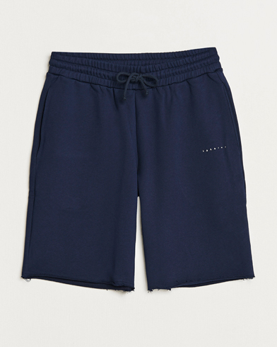 Herren |  | Lardini | Cotton Embroidery Shorts Navy