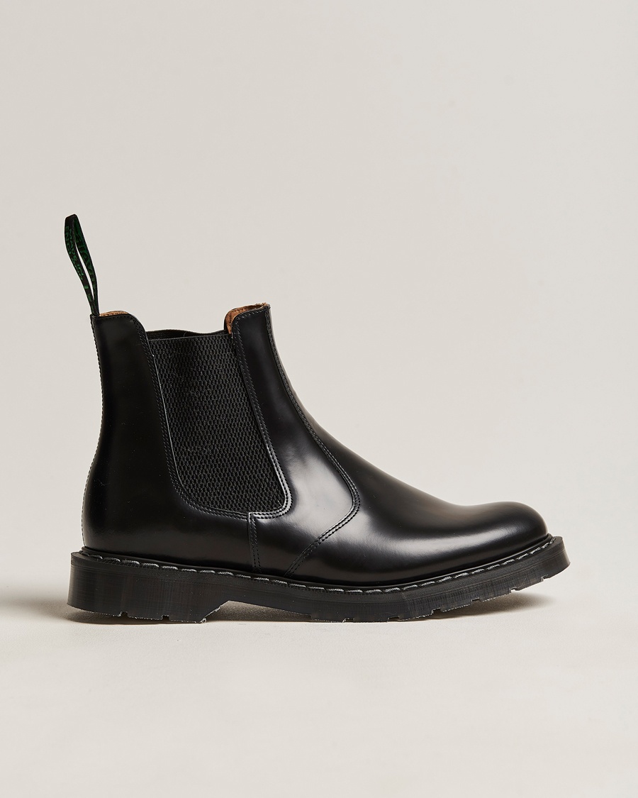 Herren | | Solovair | Dealer Boot Black Shine