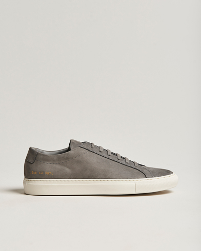 Herren | Common Projects | Common Projects | Original Achilles Nubuck Sneaker Warm Grey