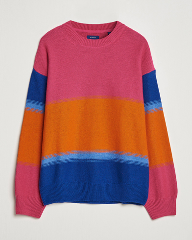 Herren |  | GANT | Degraded Striped Knitted Sweater Multi