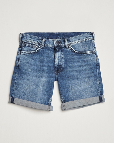 Herren | Jeansshorts | GANT | Arley Denim Shorts Medium Blue