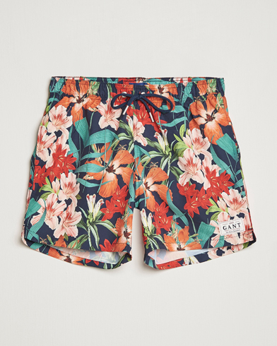 Herren |  | GANT | Printed Flower Swimshorts Marine Multi