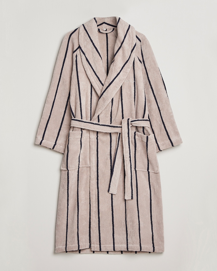 Herren | | GANT | Striped Robe Putty