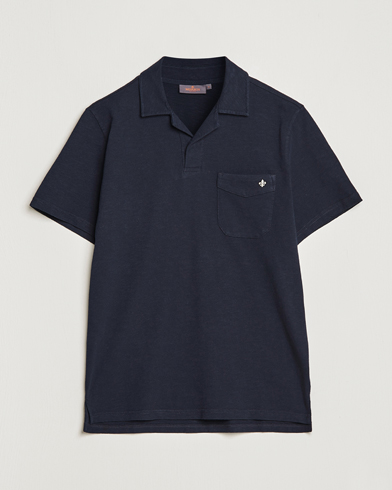 Herren | Kleidung | Morris | Clopton Cotton Blend Polo Old Blue