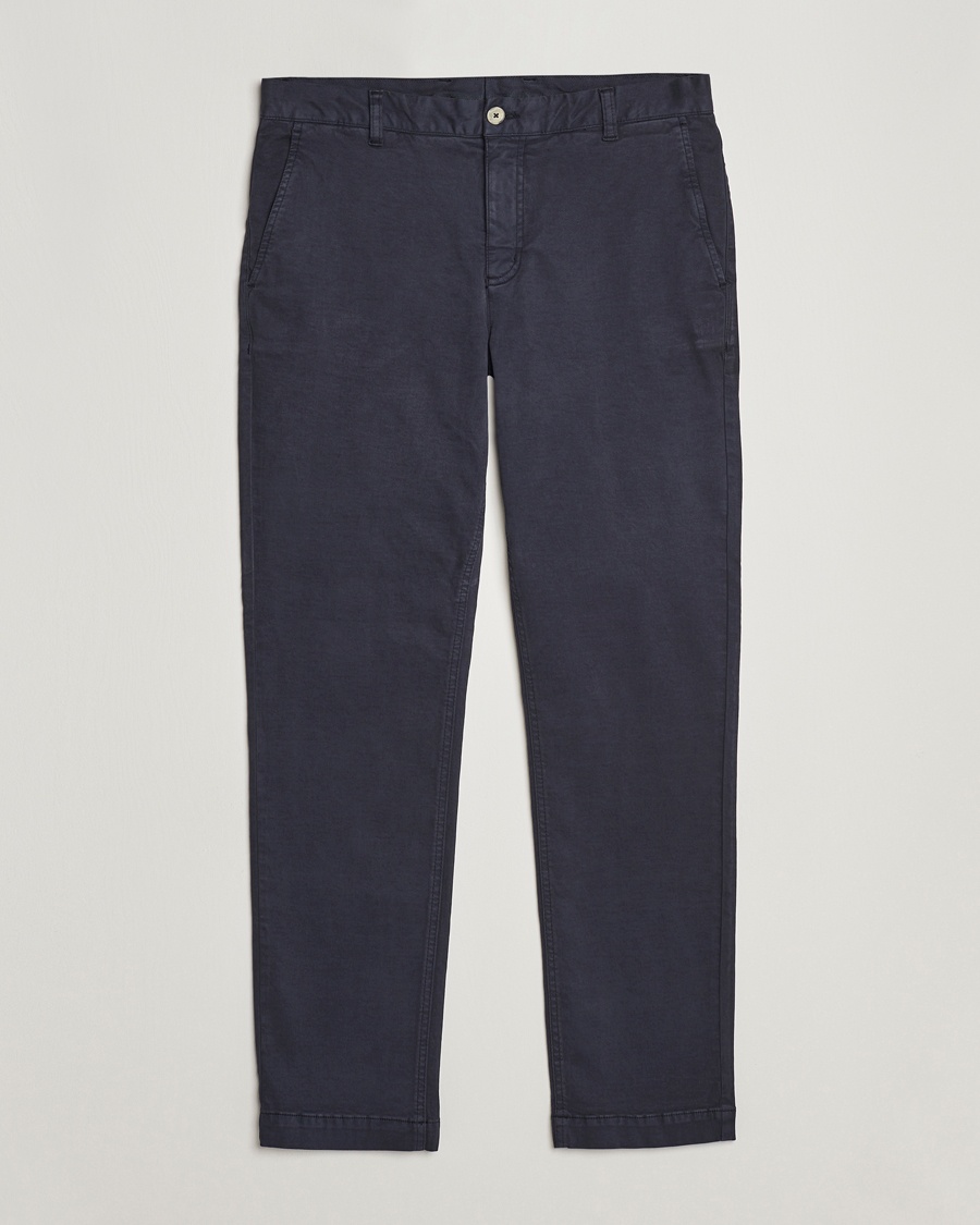 Morris Jeffrey Brushed Chinos Blue – Blau