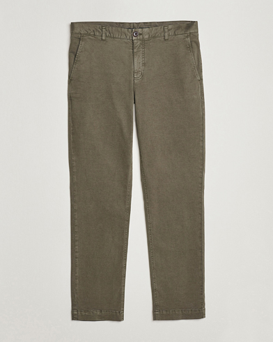Herren | Treue-Rabatt für Stammkunden | Morris | Jeffrey Brushed Chinos Olive