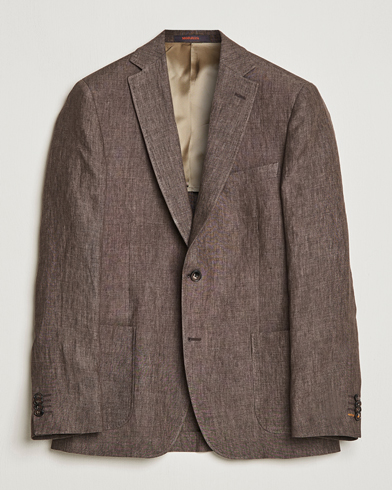Herren |  | Morris | Archie Linen Suit Blazer Brown