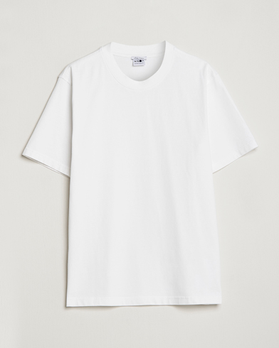 Herren | Weiße T-Shirts | NN07 | Adam Pima Crew Neck T-Shirt White