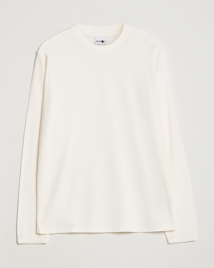 Herren | NN07 | NN07 | Clive Knitted Sweater Egg White