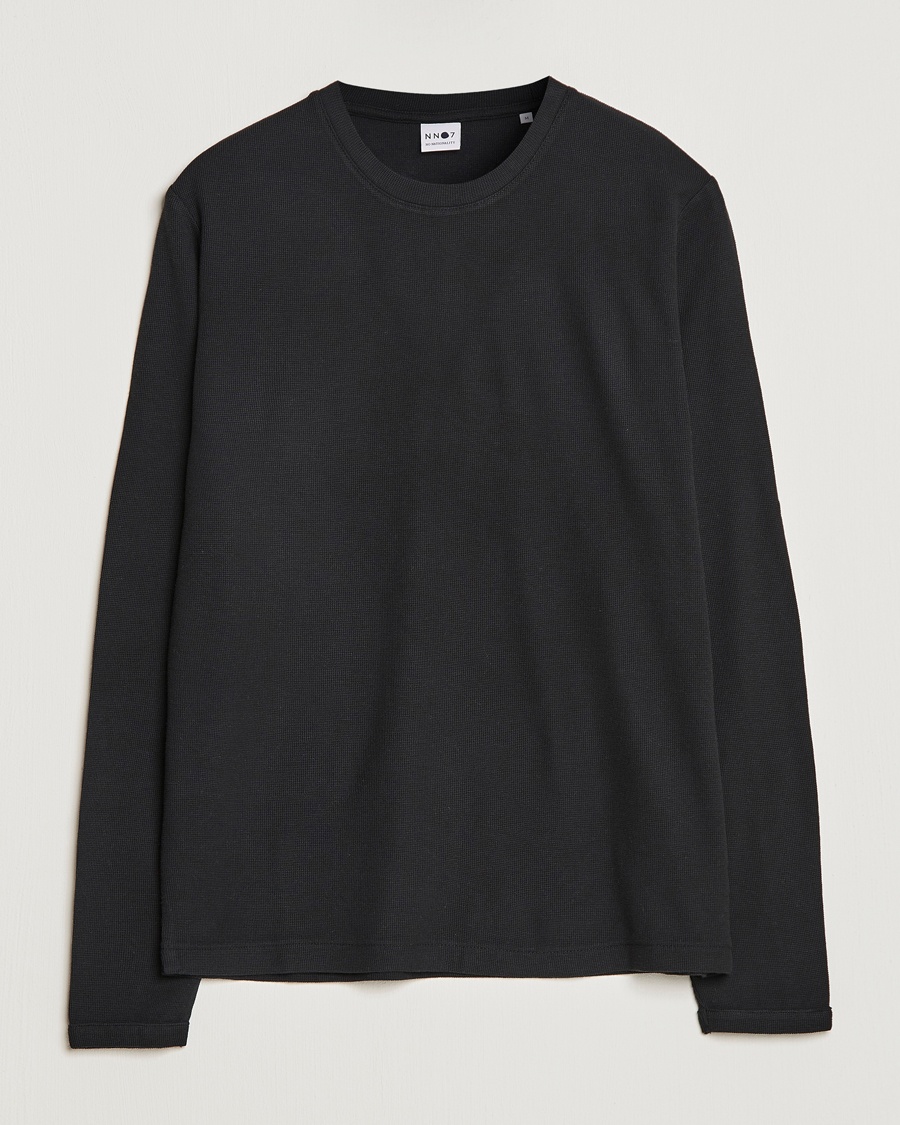 Herren | Rundausschnitt | NN07 | Clive Knitted Sweater Black