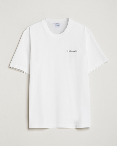Herren |  | NN07 | Adam Logo Crew Neck T-Shirt White