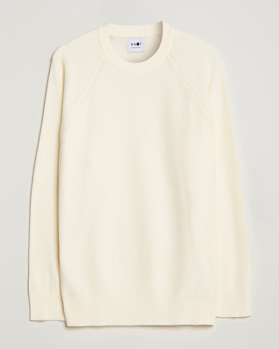 Herren |  | NN07 | Brandon Cotton Knitted Sweater Ecru