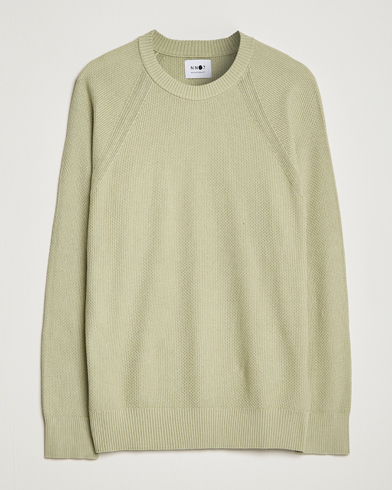 Herren |  | NN07 | Brandon Cotton Knitted Sweater Pale Green
