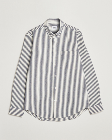 Herren |  | NN07 | Arne Creppe Striped Shirt Navy/White