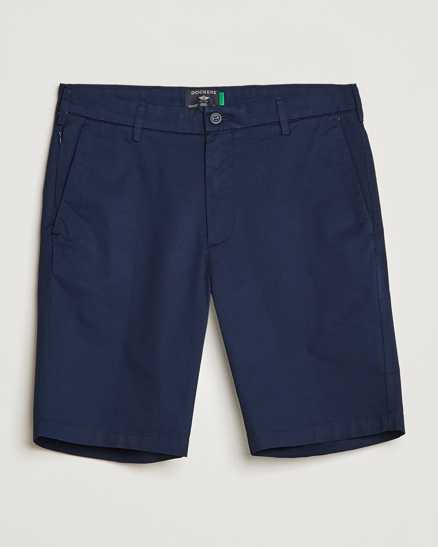 Herren | Chinoshorts | Dockers | Cotton Stretch Twill Chino Shorts Navy Blazer